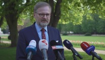 Premiér Fiala vyrazil na informativní cestu do středních Čech