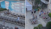 VIDEO: Boj o hotelová lehátka. Hosté si je rezervují bizarním způsobem