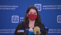 Tisková konference Ministerstva práce a sociálních věcí