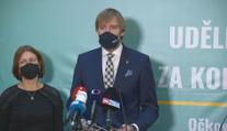 Tisková konference Ministerstva zdravotnictví ČR