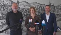 Tisková konference brněnské primátorky k povolebnímu vyjednávání