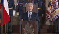 První projev nově zvoleného prezidenta České republiky Petra Pavla