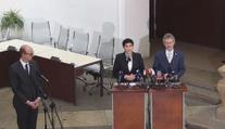 Tisková konference Markéty Pekarové Adamové a Miloše Vystrčila
