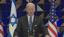Nejste sami, vzkázal Izraeli americký prezident Biden