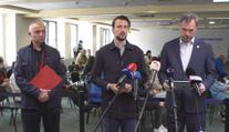 Tisková konference po jednání krizového štábu Prahy