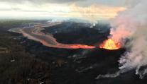 Havajská sopka Kilauea chrlí lávu. Je jedna z nejaktivnějších na světě