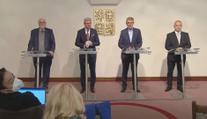 Tisková konference tripartity: Krize automobilového průmyslu a energetiky