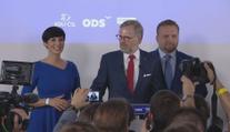 Tisková konference koalice SPOLU