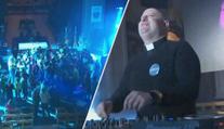 VIDEO: Takhle vypadá božská party. Kněz proměnil kostel v obří diskotéku