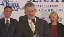 Zelenskyj navštívil český Senát. Rešili začlenění Ukrajiny do EU a NATO