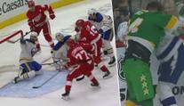 Momenty týdne v NHL: Tuch suploval gólmana, Lauko promluvil pěstmi