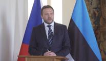 Lipavského navštívil jeho estonský protějšek. Nebýt NATO, tak tu možná nestojím, řekl