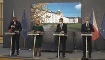 Poslední tisková konference končící vlády
