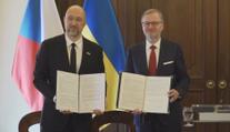 V Praze jednaly vlády Česka a Ukrajiny. Spolupráce je velmi široká a vzájemná, říká Fiala