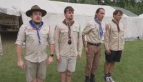 O skautské tábory je velký zájem. Navzdory přísným podmínkám