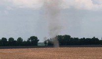 Na Kroměřížsku se objevil jev podobný tornádu. Pozorovatel ho natočil
