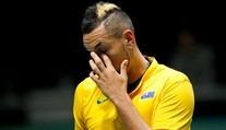 Bouřlivák Kyrgios ukázal lidskou stránku. Kvůli požáru v Austrálii se rozbrečel