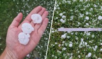 Na jihu Čech udeřila mimořádně silná bouře. Hrozí až 5centimetrové kroupy
