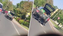 VIDEO: Nákup si ve vozících odtáhl za autem. To jsem ještě neviděl, diví se expert