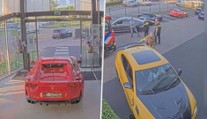 Podnikatel chtěl chránit luxusní auta před požárem. Od policie si vysloužil dávku pepřáku