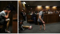 Zlomený muž. Pistorius se musel před porotou belhat na pahýlech!