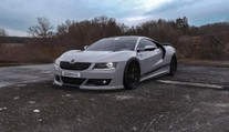 Brutální Octavia. Mladý designer udělal z české klasiky parádní supersport!