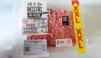 Obchod šidil své zákazníky. Mleté obsahovalo méně hovězího masa