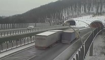 Kamioňák způsobil na D8 nehodu. Ve vězení ale skončil za jiný prohřešek