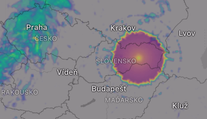 Neobvyklý jev na radaru vyděsil Slováky. Meteorologové vysvětlili, o co jde