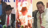 Odborářský předák se ZAPÁLIL na tiskové konferenci! VIDEO