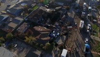 V Kalifornii vybuchl plyn. Dělníci na ulici poškodili potrubí, několik lidí se zranilo