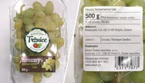 V obchodním řetězci odhalili nebezpečné hrozny. Byly plné toxických látek