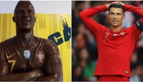 Velikonoční inspirace. Ronaldo má vlastní čokoládovou sochu