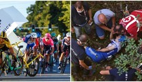 Dva těžké pády se štastným koncem. Parťáci Štybara se dávají dohromady