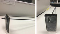 Muž si chtěl vyfotit útočníka s lukem. Mobil mu zachránil život!