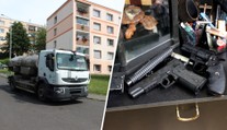 Výkřiky a výstřely na ústeckém sídlišti. Policisté zpacifikovali opilého muže