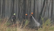 Hasiči ve Francii a Španělsku bojují s časem. Lidé přirovnávají situaci k peklu