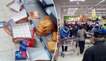 VIDEO: Češi se prali o další zboží v akci. Tentokrát šlo o bonboniéru