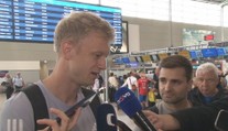 Sparta před Aktobe zrušila trénink. Nemá cenu se vyšťavit, řekl Zelený na letišti