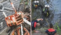 Potápěči prohledávali řeku Rýn. Nevěřili vlastním očím, co tam našli