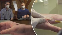 Před kamerou si pod kůži zavedl další čip. Na něj si už může nahrávat i data