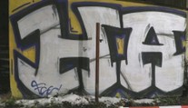 Velká chyba sprejerů: Den po činu se přijeli s graffiti vyfotit