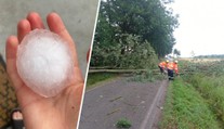 Na jihu Čech udeřila mimořádně silná bouře. Lidé hlásí 5centimetrové kroupy