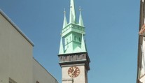 Ve Znojmě po čtyřech letech otevřeli radniční věž. Je z ní vidět až na Alpy