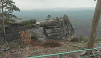 Brečela jsem, když jsem šla nahoru. První turisté navštívili Pravčickou bránu
