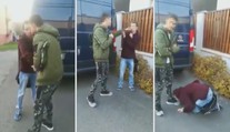 Na zem, líbej nohy! Policie ukázala šílený případ šikany! VIDEO
