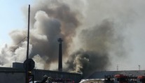 Požár v Mochově uhasili po dvou dnech! Škoda bude až 100 milionů
