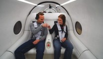 V nevadské poušti si první cestující vyzkoušeli Virgin Hyperloop