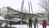 Na D1 převáželi známý bojový letoun. Bude k vidění v kunovickém muzeu