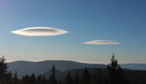Turisty v Jeseníkách šokovaly létající talíře na obloze! FOTO